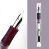 Fountain Pens MAJOHN C1 Pen Transparent Eyedropper EF F M Nibs writing Ink school office supplies gift pens with Original Box 231128