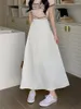 Skirts Alien Kitty S-XL Daily Loose Maxi Women Chic Elegant Work Wear OL Slim Minimalist Gentle Office Lady All Match