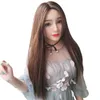 Synthetic Wigs Korean Wig Women's Long Straight Hair Without Bangs