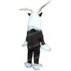 Halloween long hair Reindeer Mascot Costume Simulation Cartoon Character Outfits Suit Adults Size Outfit Unisex Birthday Christmas Carnival Fancy Dress
