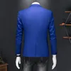 Abiti da uomo Blazer Uomo Business Casual Blazer Plus Size M-6XL Tinta unita Giacca Abito Abiti da lavoro Cappotti oversize Abbigliamento maschile di marca Tuxedo 231128