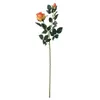 Dekorativa blommor 2 Bulgariska rosen Artificial Flower Autumn Wedding Decoration Retro Arrangement Tillbehör