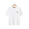 Męskie koszule designer T-koszulka bawełniana okrągła szyja drukowanie Szybkie suszące anty zmarszczki Mężczyźni wiosna lato Lato luźne trendy krótkie rękawe męskie ubranie rozmiar XS-L.SC0021