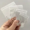 Takı Torbaları 10/20 PCS Bileklik Küpe Plastik Şeffaf Hediye Depolama PVC Küçük İşletme Paketleri için Kendi Kendini Sökme Çanta Özel Logo