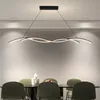 Minimalistische Lampen LED-Pendelleuchten für Wohnzimmer, Arbeitszimmer, Esszimmer, Schlafzimmer, Bar, Halle, Innenbeleuchtung, Hängeleuchte, Heimdekoration