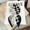 Scarves Luxury Brand Silk Satin Head Scarf For Women Fashion Plaid Kerchief Neck Scarfs 70cm Square Shawls and Wrpas Scarves For Ladies J230428