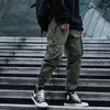 Pantalon homme coton Hip Hop Cargo hommes mode Harajuku noir sarouel Streetwear Joggers pantalon de survêtement multi-poches décontracté hommes