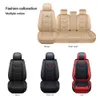 Nueva funda de asiento de coche de PU de primera calidad, cojín para asiento de vehículo, Protector de asiento con borde envolvente completo, Universal para la mayoría de los modelos de coches, SUV, furgonetas y camiones