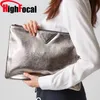 Retro Pu Leather A4 Briefcase Clutch Bag Women Day Envelope Bags Luxury Designer Lady Handbags A50 Evening275I
