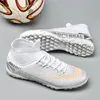 Sicherheitsschuhe Männer Ultraleichte Fußballschuhe Knöchelstiefel hochwertige TFFG Training Football Boots Professional Match Torhüter Grasland 231129