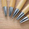 Bamboo Wood Ballpoint Pen 1.0mm Tip black Ink Business Signature Ball Pen Office School Wrting Stationery dh8759