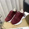 New luxury designer women pops daddy shoes M M casual shoes sneakers canvas fabric Explosion top quality 35-44