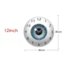 Настенные часы Глазное яблоко с красотой контакт со зрачником зрелище вид на офтальмология без ненорматических часов оптические магазины.