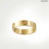 Anel de marca amor anel masculino e feminino jóias de ouro rosa para amantes casal anéis presente