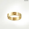 Bague de marque en or rose pour hommes et femmes, bijoux pour amoureux, bague de couple, cadeau