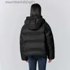 Mulheres para baixo parkas semir jaqueta feminina três-prova 2023 novo inverno bud com capuz solto pão jaqueta l231129