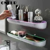 ONEUP Wandmontiertes Badezimmerregal, Duschregal, Organizer für Zubehör-Sets, Entwässerung, Toilette, 210908317S