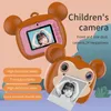 Filmkameror Kids Video Po Camera Digital Instant Print Camera Toys for Kids Girls Instantane PO Camera med tryckta gåva 231128