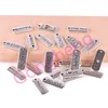 23287 48PCS Faith Dreams Inspiration Words Rectangle Tag Charms Alloy Silver Jewelry Findings 8 21mm276n