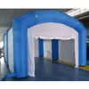 6x4x3mh Fabricant conception haute qualité oxford Tente rectangulaire gonflable chapiteau carré bleu pour mariage et événement 6x4x3 mètres