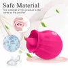 Vibratorer Rose Toy Clitoris Tongue Slicking Vibrator Nipple Stimulator CLIT PUSSY LIKER Masturbator Vuxen Par Erotiska sexleksaker för kvinnor 231128