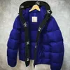 Unisex Designer Puffer Ceketler - Rozet Detaylı Parkas Down Down Soğuk Hava için Sıcak Kalın Dış Giyim