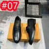 21 Modèle En Cuir Véritable Luxueux Hommes Chaussures Printemps Mode En Cuir Hommes Mocassins Appartements Nouvelle Haute Qualité Designer Chaussures Habillées Pour Hommes Chaussures De Conduite Taille 38-45