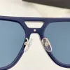 Occhiali da sole pilota dal nuovo design alla moda 6196 montatura in acetato aste in metallo occhiali di protezione UV400 per esterni stile semplice e popolare