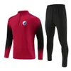 F.C. Copenhagen Herren-Freizeit-Sportbekleidung, Outdoor-Sportbekleidung, Erwachsener, Halbreißverschluss, atmungsaktives Sweatshirt, Jogging, lässiger Langarm-Anzug