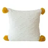 Cuscino Semplice Nappa a contrasto lavorata a maglia S Cuscini per camera da letto Decorazione per bovindo Prodotti per la casa Decorazioni per la casa