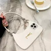 Projektanta y foneCase kobiety luksusowe etui na iPhone'a torebki foneCazy moda iPhone 15 telefonu ochronne marka telefonów komórkowych