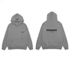 Sudaderas con capucha para hombres Sudaderas con capucha para hombre para mujer Diseñadores Essent Invierno Hombre para mujer Clásico Negro Blanco Essentialhoodies Essentialclothing Set Ropa PVVT