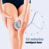 Tragbare schlanke Ausrüstung EMS-Körperschlankheitsmaschine Fettformungsgerät LED-Ultraschall-Vibrationsheizung Abnehmen Cellulite-Massagegerät 231128