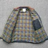 Mens Down Parkas Winter Jacket Casual Lightweight Waterproof Microfiber Windproof Golf Classic Plaid Cotton Clothing 231129