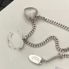 Womens Gold Brand S Desinger Halsband Kvinnor Crystal Pearl Letter Pendant Fashion Jewelry Decoration Högkvalitativ tillbehör