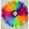 Jupes Colorf Tutu Jupe Vêtements Pour Enfants Vêtements De Danse Jupes Ballet Pettiskirts Rainbow Ruffled Anniversaire Drop Livraison Bébé, Enfants Maternité Dhtro