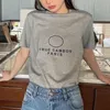 Desigenr t 셔츠 여자 남성 남성 셔츠 짧은 소매 Tshirts 편지 인쇄 캐주얼 Tshirt 고급 자수 느슨한 남성 10A 품질의 스웨트 셔츠면 L435#