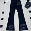Женские джинсы Дизайнерское качество Женские осенние джинсы нового стиля с тиснением Micro La на спине Сумка для женщин Универсальные модные американские брюки HPIX