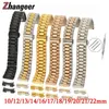 Uhrenarmbänder, massives Edelstahl-Uhrenarmband, 10 mm, 12 mm, 13 mm, 14 mm, 16 mm, 17 mm, 18 mm, 19 mm, 20 mm, 21 mm, 22 mm, Universal-Armband, Schmetterlingsschnalle, 231128