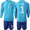 National Team GK Germanys Long Sleeve Leno Soccer Jerseys Set Goalkeeper Manuel Neuer Kevin Trapp Marc-Andre Ter Stegen Oliver Kahn Football Shirt Kits 23/24 Mens Kid