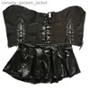مجموعة مثيرة مجموعة القوطية pu shipming shappings corset دعاوى مثيرة تشكيل الجسم مجموعات الملابس الداخلية مدرب الجسم