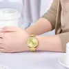 Relojes de pulsera NAKZEN JAPONÉS Reloj de cuarzo para mujer Caja de vidrio Hardex Cristal Zirconia con incrustaciones Señora Acero inoxidable