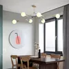 Lampadari LED Lampadario moderno a soffitto Soggiorno Arredamento camera da letto Molecolare E27 Ristorante Cucina Apparecchi di illuminazione per interni