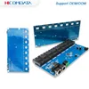 HICOMDATA 100 M 8 ports fibre et 2 commutateurs RJ45 PCBA SM 10/100 Mdps Ethernet commutateur fibre convertisseur de média émetteur-récepteur optique PCBA