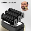 Electric Shavers Rechargeable Hair Beard Electric Shaver For Men Powerful Electric Razor Head Bald Shaving Machine Wet Dry 3-Blade Shave System 231128