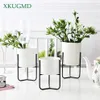 Planters Pots Nordic Style Handgjorda keramiska blommorpottställningsstativ Hylla för saftiga växter Hydroponics Vase Home Decorat2576