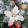 Decorative Flowers 10Pcs Artificial Silk For Wedding Home Garden Christmas Tree Decoration Festive Party Year Indoor Outdoor