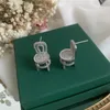 Charm Chair Personality Hollow out Earrings 231129