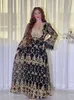 Plus size vestidos eid muçulmano marrocos vestido para mulheres abaya jalabiya pena bordado festa dubai abayas kaftan islam vestidos árabe robe 231128