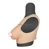 Sile Breastplate B-G Cup Fake Boobs Breast Forms For Crossdresser Transgender Drag Queen Drop Delivery Dhfjq